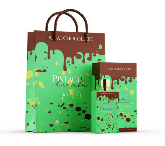 Pistachio Kunafa Chocolate Dubai
